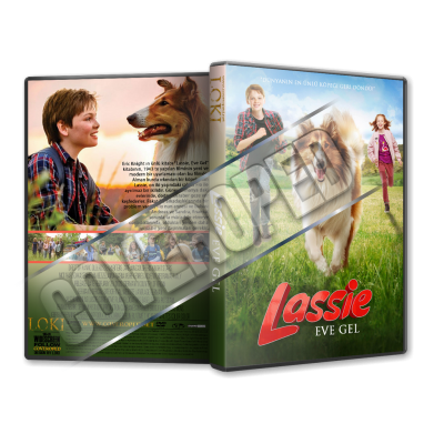 Lassie Eve Gel - Lassie Come Home - 2020 Türkçe Dvd Cover Tasarımı